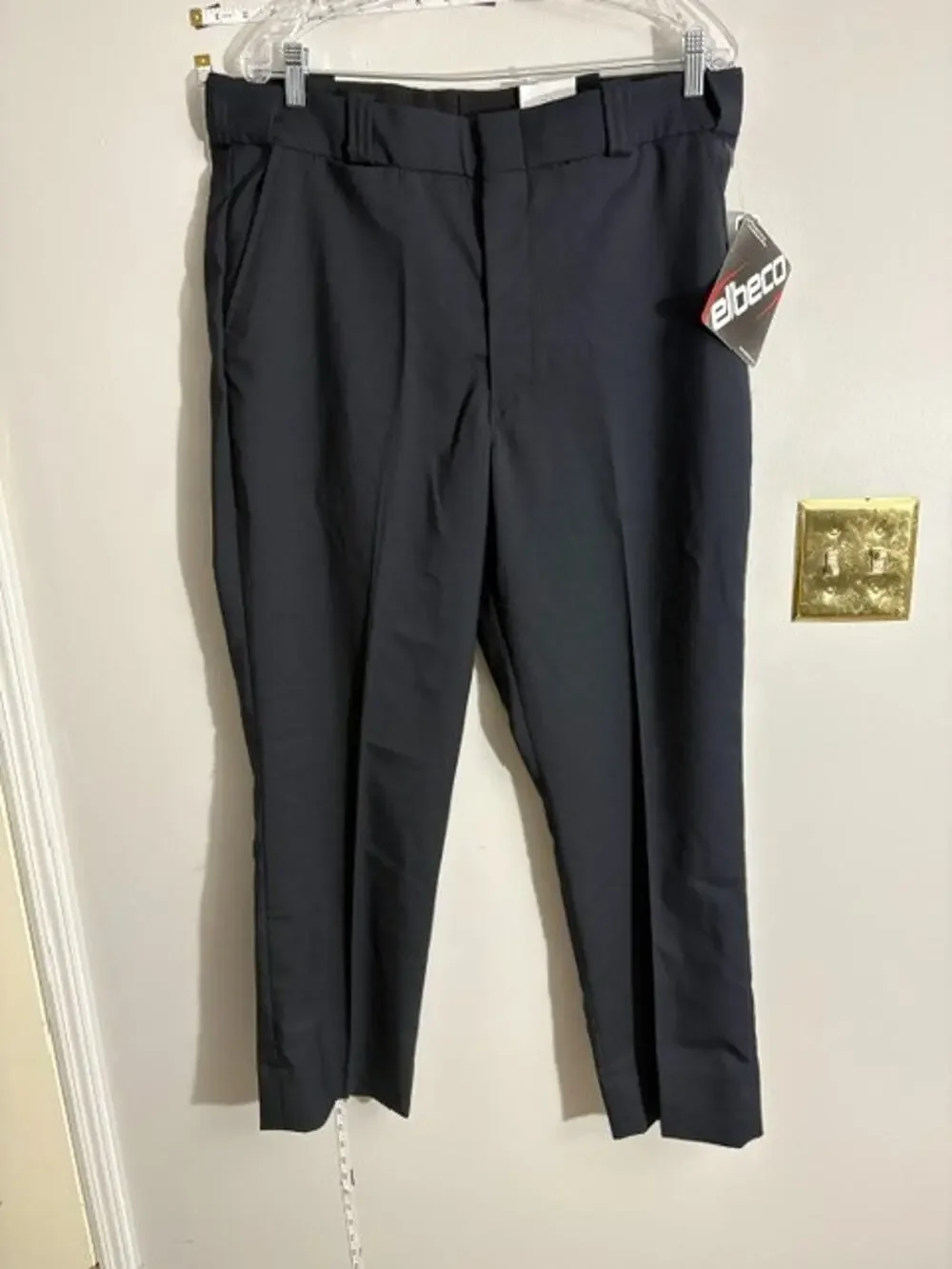 Elbeco Distinction Men's 37R Navy Uniform Pants Wool Blend NWT $95 Tactical